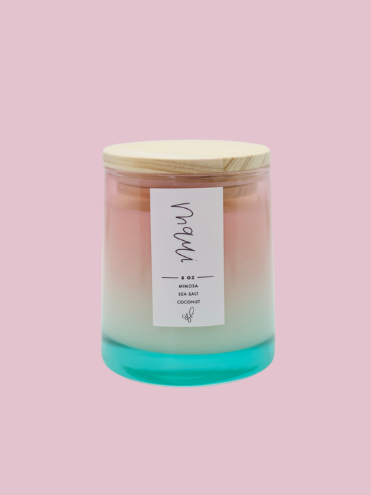 Maui Candle: 8oz (Sea Salt, Coconut)