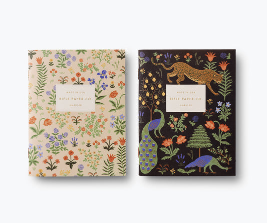 Pair of 2 Menagerie Pocket Notebooks