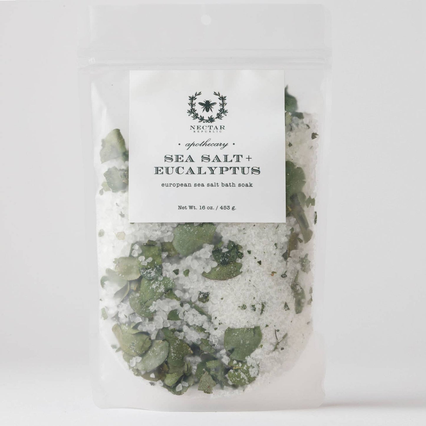 Sea Salt + Eucalyptus : Bath Soak Refill Pouch