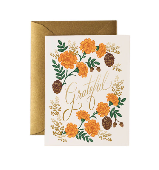 Rifle Paper Co. Grateful Harvest Card