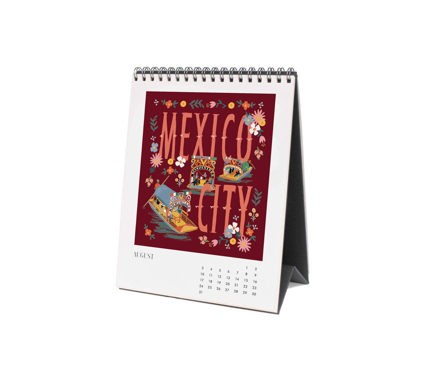 2025 Greetings from Around the World Desk Calendar