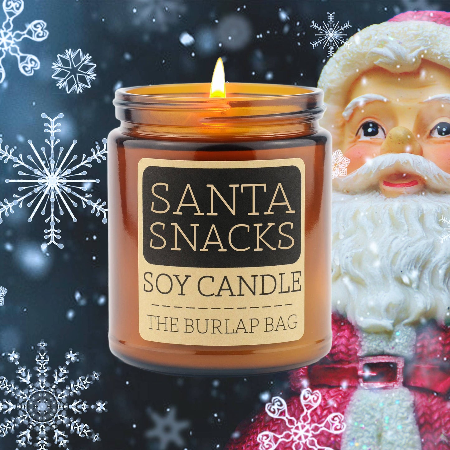 Santa Snacks - Soy Candle 9oz