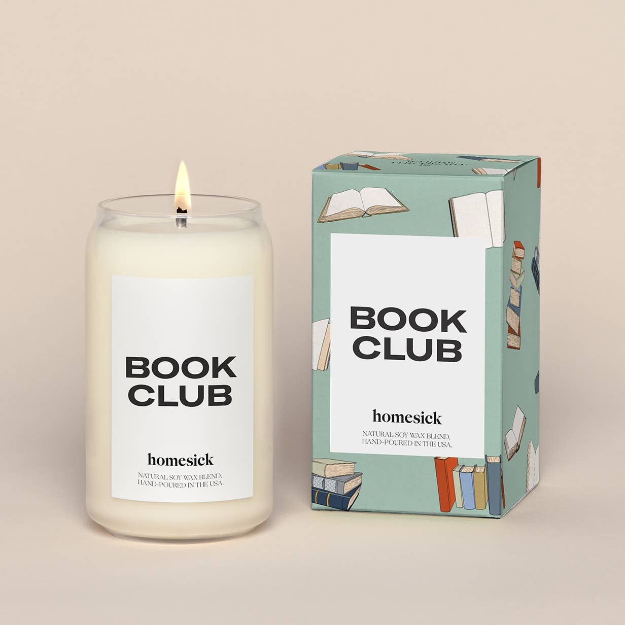 Book Club Candle