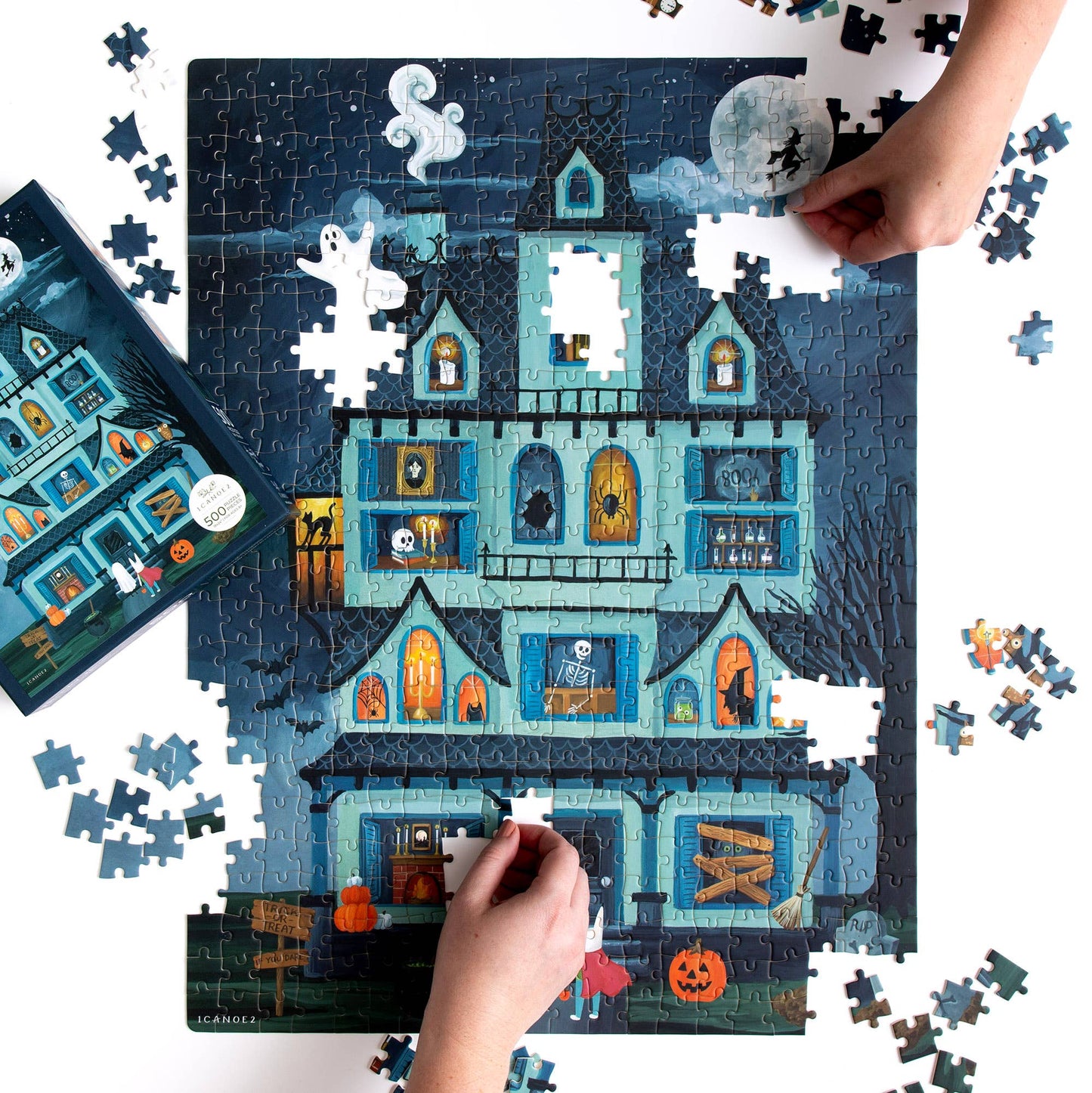 Halloween House - 500 Piece Jigsaw Puzzle