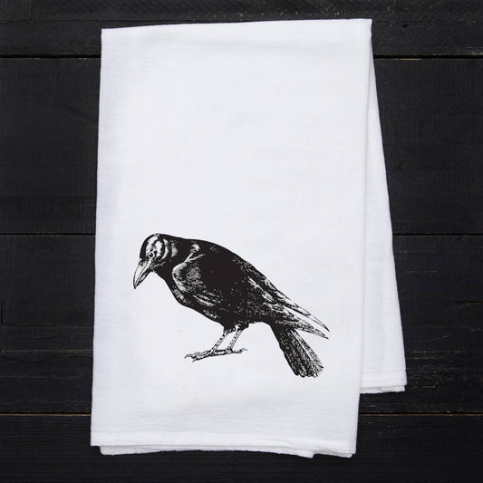 Crow Tea Towel